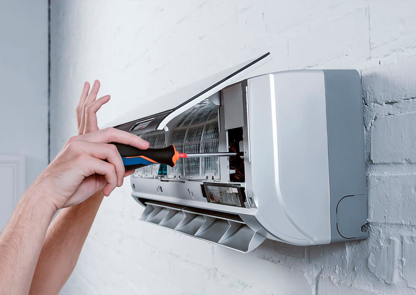 Установка кондиционера 10